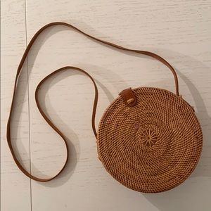 Street Level straw bag